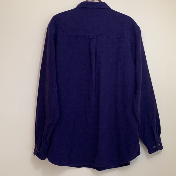 St. John's Bay | Vintage 90's Deep Purple Ultra Suede Button Down Shirt XL Tall - Picture 17 of 17